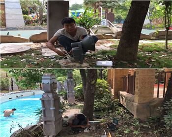 寧夏武漢歡樂谷亮化施工