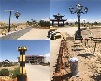 寧夏吳忠市同心縣景觀燈、庭院燈、草坪燈系列項目