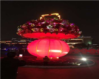 西安蓮湖區(qū)2019年元旦、春節(jié)亮化工程案例